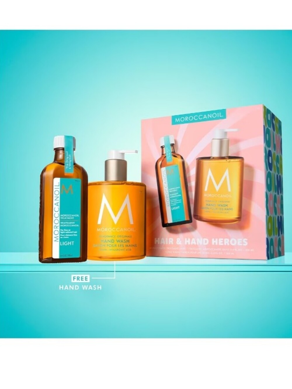 Moroccanoil Light Hair Oil & Hand Wash Gift Set - Picture 2 of 9